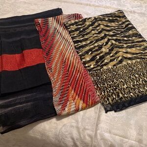 Nice lightweight silky feeling scarves